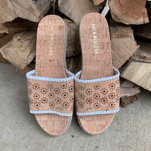 Jack Rogers Cork Sandals NWOT